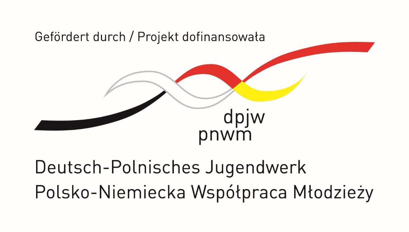 logo Polsko-Niemieckiej Współpracy Młodzieży – międzynarodowej organizacji wspierającej  polsko-niemieckie projekty młodzieżowe